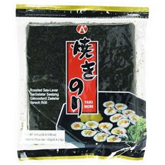 Mořská řasa Nori na sushi, pražená 25 g - A+