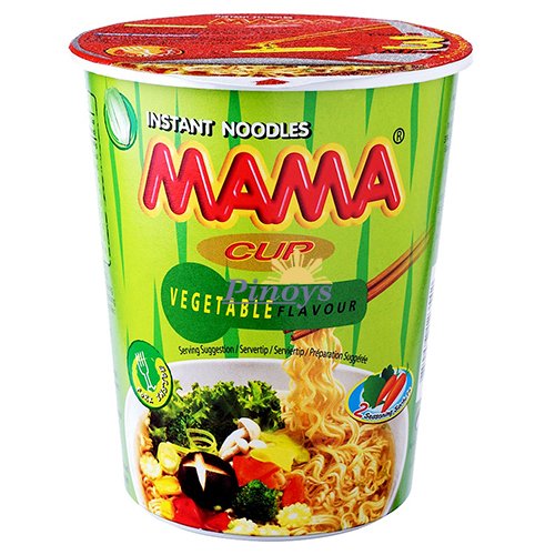 Instant Noodles Vegetable flavour, Cup 70 g - Mama