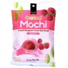 Custard Mochi Raspberry flavour 110 g - Royal Family