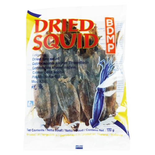 Sušené malé kalamáry 100 g - BDMP