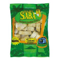 Saba, banana steamed sliced 454 g - Golden Saba