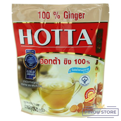 Instantní zázvorový čaj 100% (10x7g) 70 g - Hotta