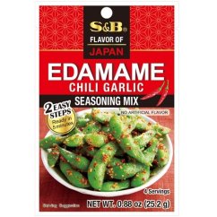 Edamame Seasoning Mix Chili Garlic 24 g - S & B