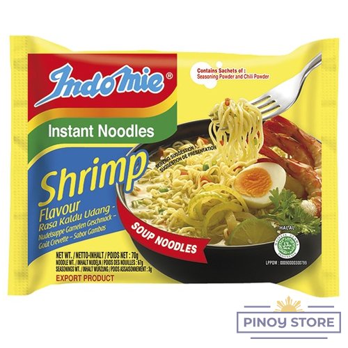 Instant noodles shrimp flavour 70 g - Indomie