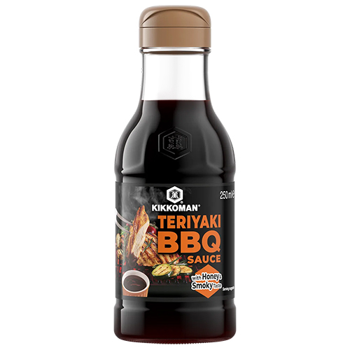 Teriyaki BBQ Sauce with Honey&Smoky taste  250 ml - Kikkoman