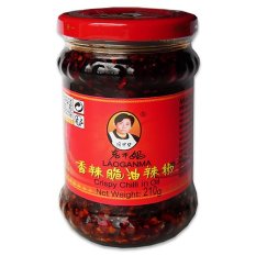 Křupavé cibulky v chili oleji 210 g - Lao Gan Ma