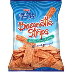 Marty's Baconette Strips - Bacon Flavored 90 g - Oishi