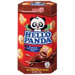 Biscuits with Chocolate Flavour Filling 50 g - Hello Panda