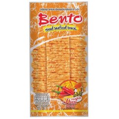 Snack z mořských plodů s chili příchutí Nam Prik 20 g - Bento