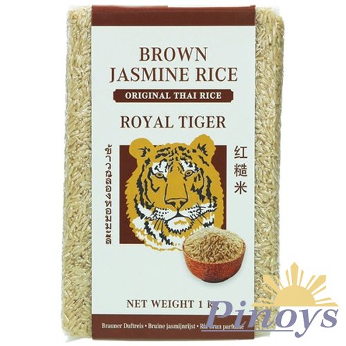 Brown Jasmine rice, Thai 1 kg - Royal Tiger