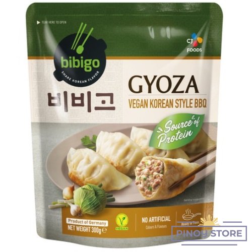 Vegan gyoza knedlíčky s korejským BBQ 300 g - Bibigo