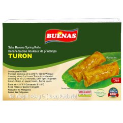 Závitky ke smažení s banánem a jackfruitem Turon 454 g - Buenas