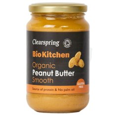 Peanut butter BIO, Smooth 350 g - Clearspring
