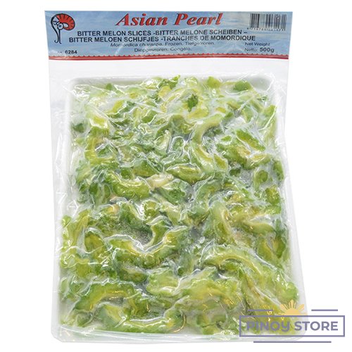 Frozen Bitter Melon Slices, Ampalaya 500 g - Asian Pearl