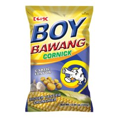 Kukuřičný snack s česnekovou příchutí Boy Bawang 90 g - KSK Food