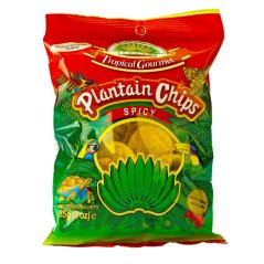 Spicy Plantain (Banana) Chips 85 g - Tropical Gourmet