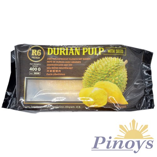 Durian Pulp with Seed 400 g - R6