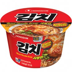Nudlová polévka s příchutí kimchi 100 g - Nongshim