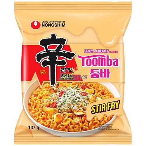 Shin Ramyun Toomba krémová instantní nudlová polévka, pikantní 137 g - Nongshim