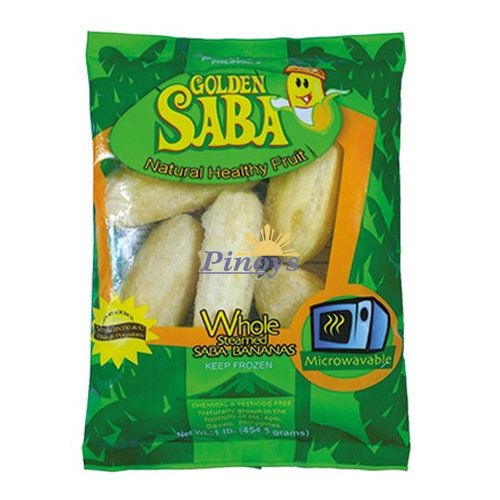 Dušené filipínské banány Saba, celé 454 g - Golden Saba