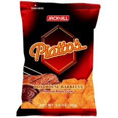 Piattos Roadhouse Barbecue flavoured snack 85 g - Jack & Jill's