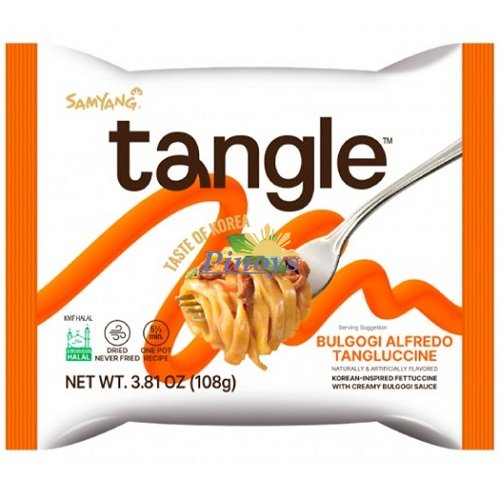 Nudle tangluccine s příchutí Bulgogi Alfredo 108 g - Samyang