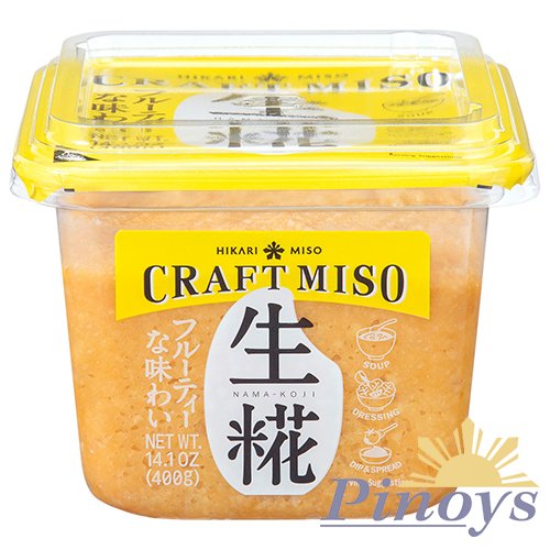 Japanese Nama Koji Miso Paste 400 g - Hikari