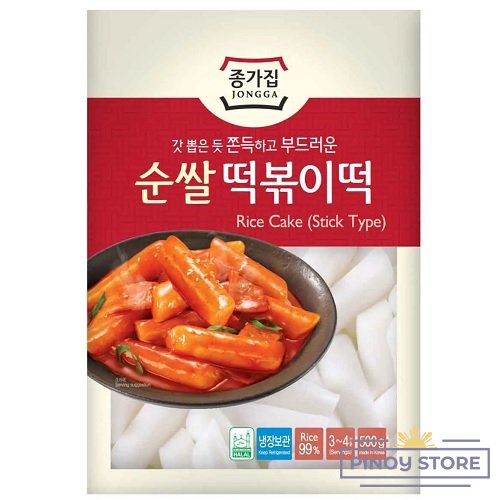 Korejské rýžové válečky Topokki 1 kg - JONGGA