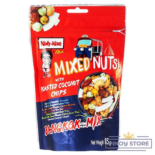 Mixed Nuts with Roasted Coconut Chips 85 g - Koh-Kae