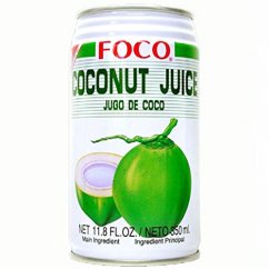 Coconut juice drink with pulp 350 ml - FOCO