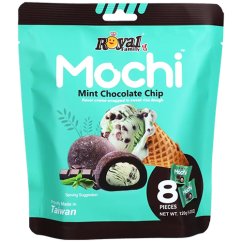 Mochi - příchuť máty a čokoládových kousků 120 g – Royal Family