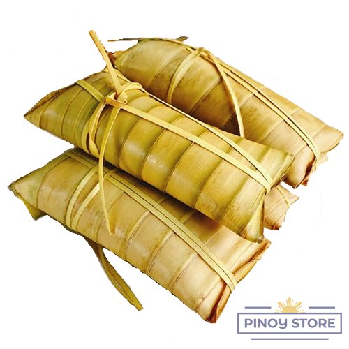 Glutinous Rice Cake with Banana in Coconut Leaf 500 g - Mooijer