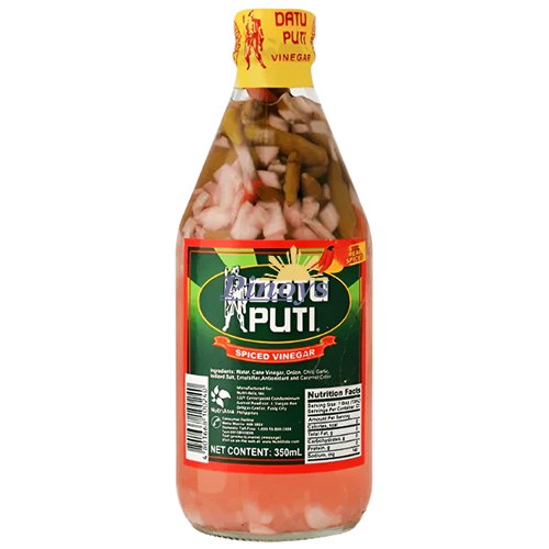 Bílý kořeněný třinový ocet 350 ml - Datu Puti