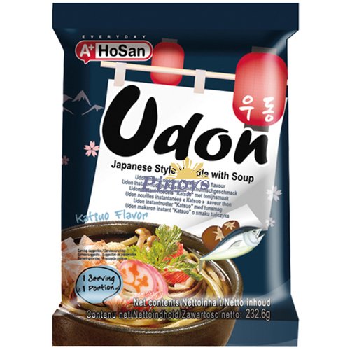 Instantní Udon nudle Katsuo příchuti 232,6 g - A+
