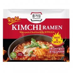 Instant Ramen Noodles with Real Kimchi 122 g - Jongga