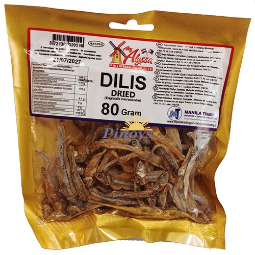 Sušené ančovičky 80 g - Aling Alyssa