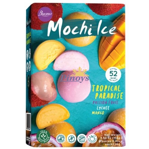 Ice Dessert Mochi Assorted Sorbets 156 g - Buono