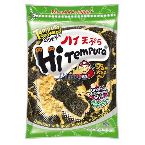 Chipsy z mořských řas v těstíčku Tempura 40 g - Tao Kae Noi
