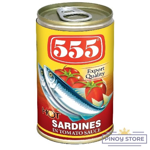 Sardines in Chili tomato sauce 155 g - 555