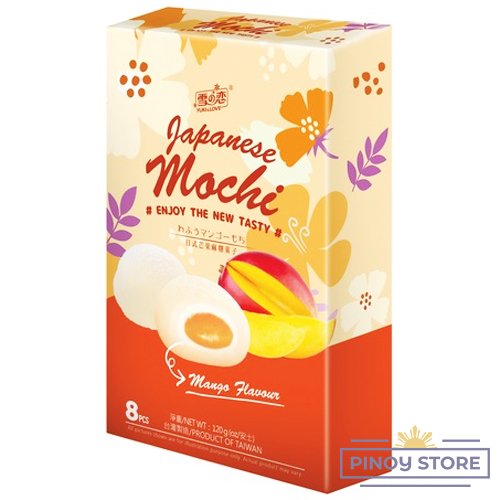 Japanese Style Mochi with Mango flavour 128 g - Yuki & Love