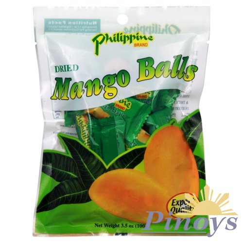 Mangové kuličky 100 g - Philippine brand