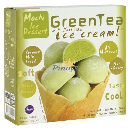 Ice Dessert Mochi Green Tea 156 g - Buono
