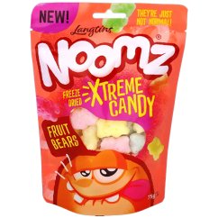 Lyofilizované bonbóny - medvídci 75 g - Noomz