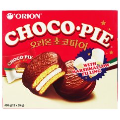 Čokoládové sušenky s marshmallow (12x39g) 468 g - Orion