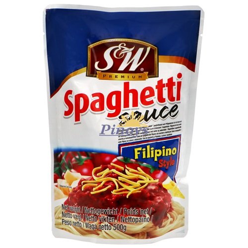 Spaghetti Sauce Filipino Style 500 g - S & W