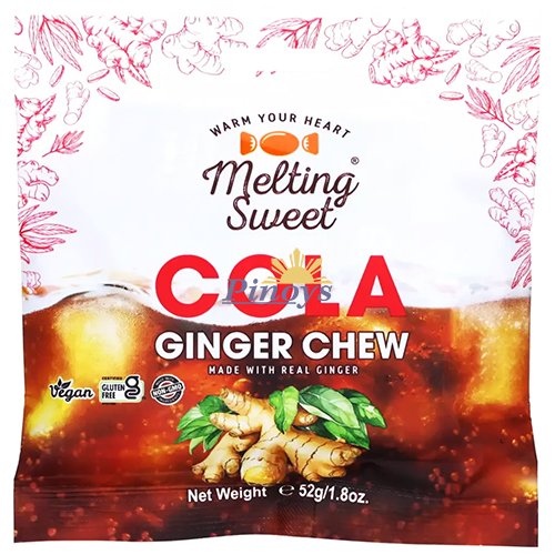 Cola Ginger Chew 52 g - Melting Sweet