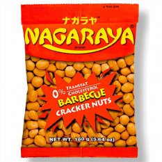 Cracker nuts Barbecue 160 g - Nagaraya