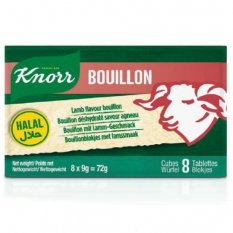 Lamb bouillon cubes 72 g - Knorr