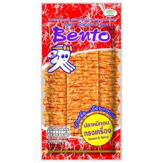 Snack z mořských plodů se sladce pikantní příchutí 20 g - Bento