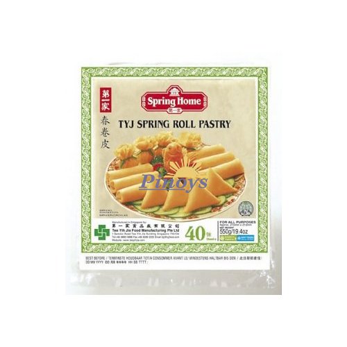 Těsto na jarní závitky, mražené 215 mm / 40 ks 550 g - Spring home
